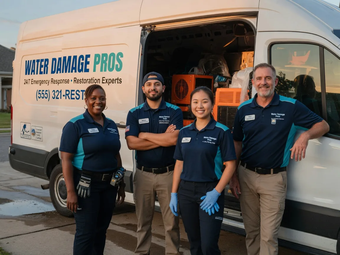 Water Damage Restoration company in Paris Crossing, IN